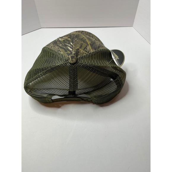 NEW CAT Camouflage Trucker Hat Hunting Cap Mossy Oak Mesh Back - Picture 3 of 4